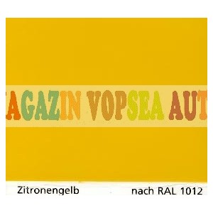 Vopsea auto / industriala RAL 1012 Zitronengelb