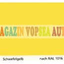 Vopsea auto / industriala RAL 1016 Schwefelgelb
