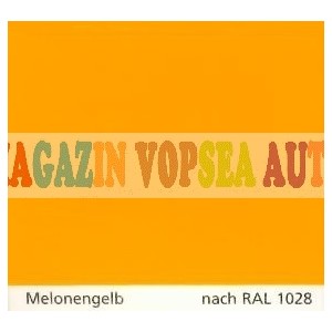 Vopsea auto / industriala RAL 1028 Melonengelb