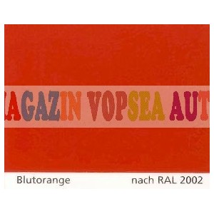 Vopsea auto / industriala RAL 2002  Blutorange