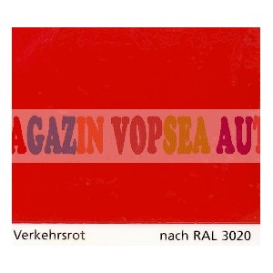 Vopsea auto / industriala RAL 3020 Verkehrsrot 