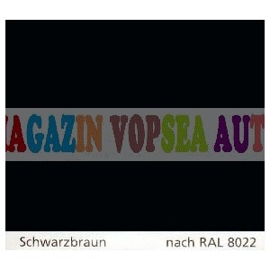 Vopsea auto / industriala RAL 8022 Schwarzbraun