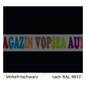 Vopsea auto / industriala RAL 9017 Verkehrsschwarz