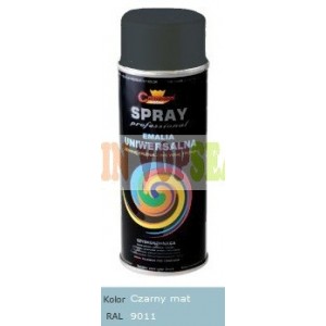 Spray vopsea auto RAL 9011 MAT