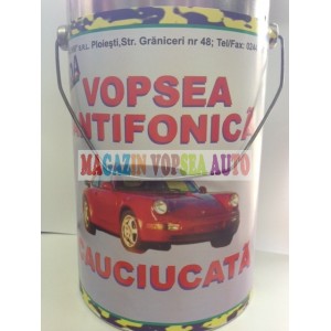 Vopsea antifonica cauciucata